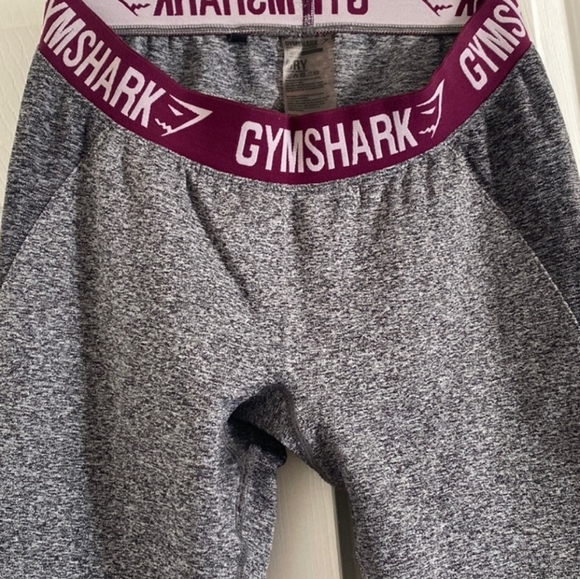 NWOT. GYMSHARK 2 TONE MARL GREY SEAMLESS LEGGINGS. S - Picture 2 of 5